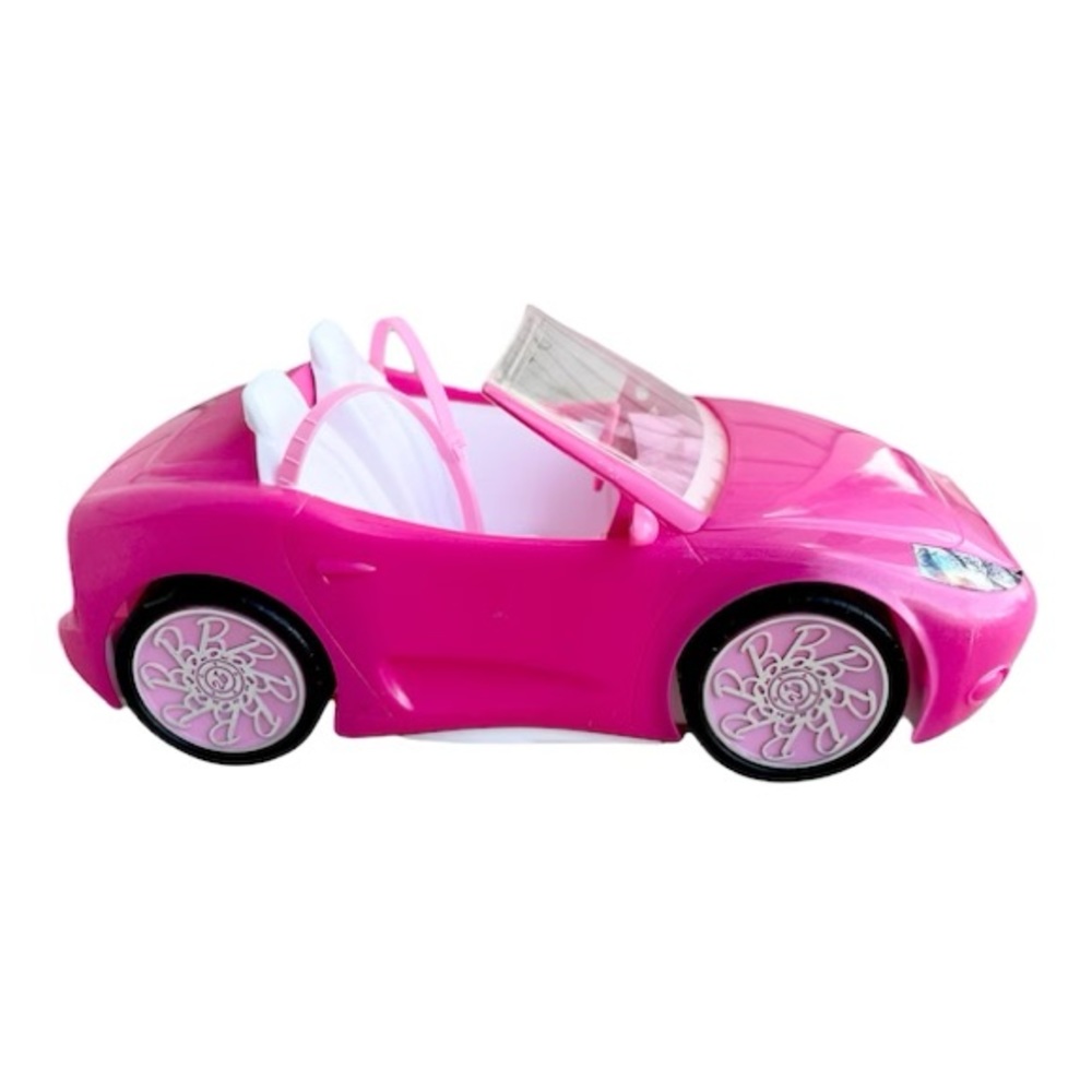2010 Mattel Barbie Glam Pink Sports Car Convertible, Retired & Rare